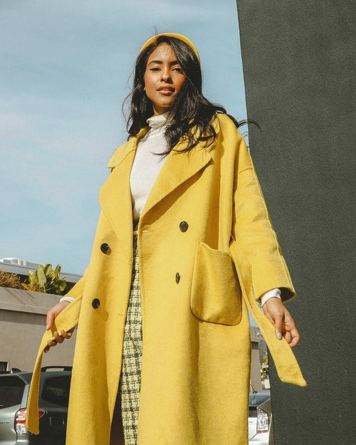 Serena Double Breasted Trench Coat