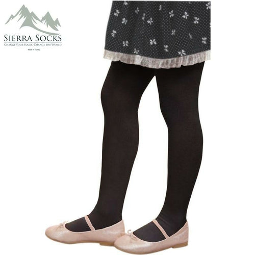 Sierra Socks Modal Yarn Tights, Modal Girls Tights