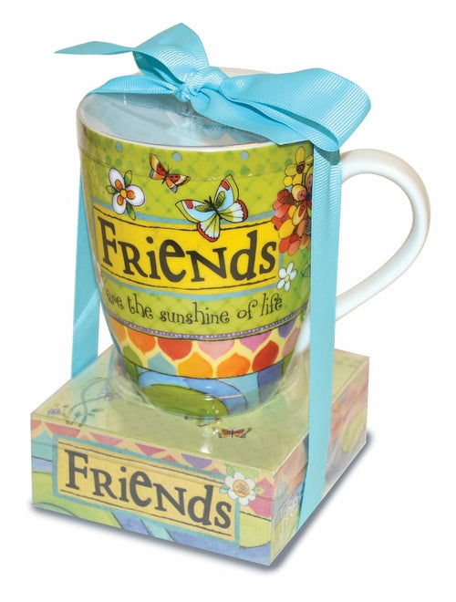 Relationship Mug & Notepad Giftset: Friends