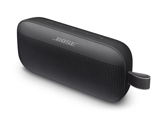 Bose SoundLink Flex Bluetooth Portable Speaker, Wireless Waterproof Speaker for Outdoor Travel—Black