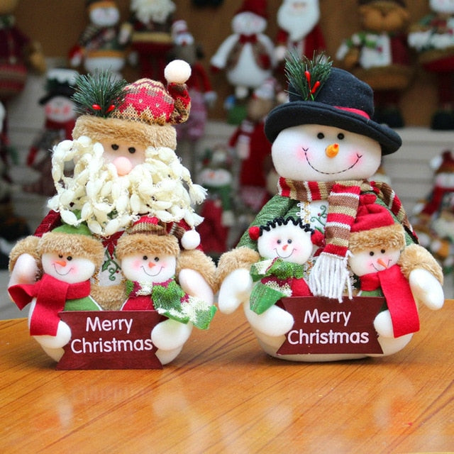 Cute Festival Christmas Dolls Xmas Gift Desktop