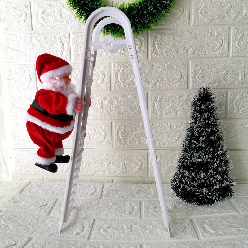 Music Christmas Santa Claus Electric Climb