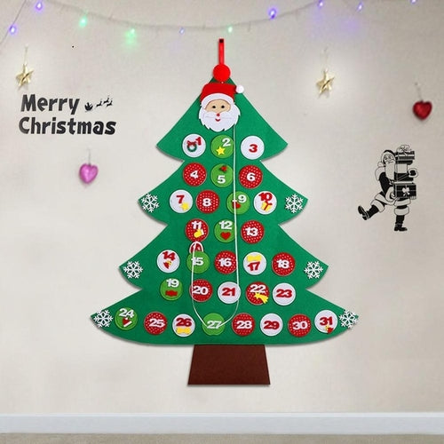 OurWarm DIY Felt Christmas Tree Snowman with