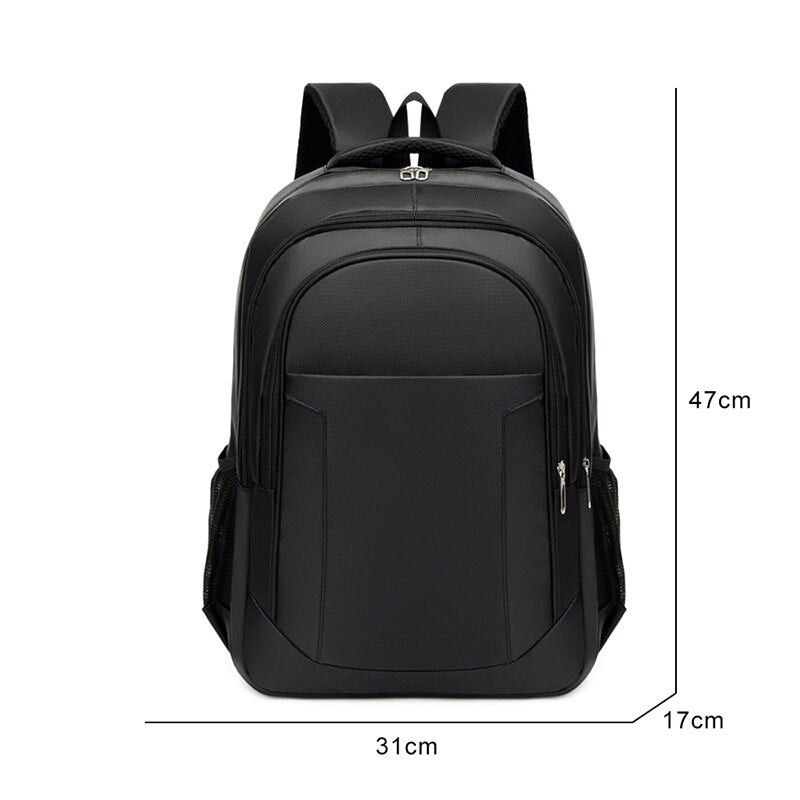 Business Style Men's Backpack For 15.6 Inches Laptop Portable Backpack