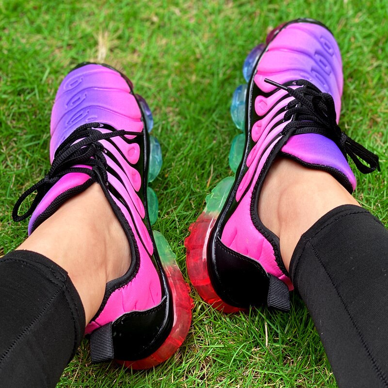 Running Training Fitness Sneakers Purple Women Sports Shoes