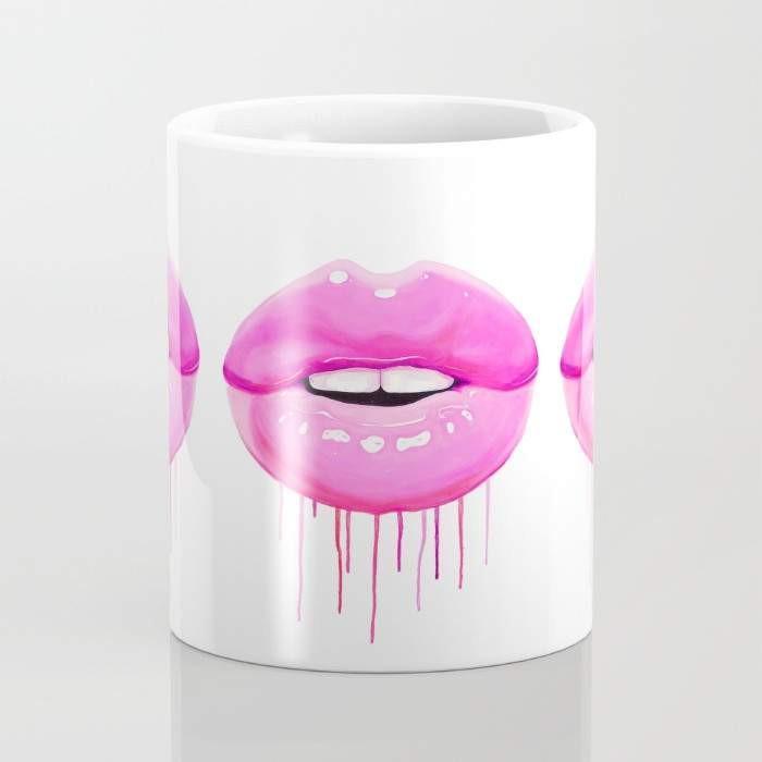 Pink lips Mug