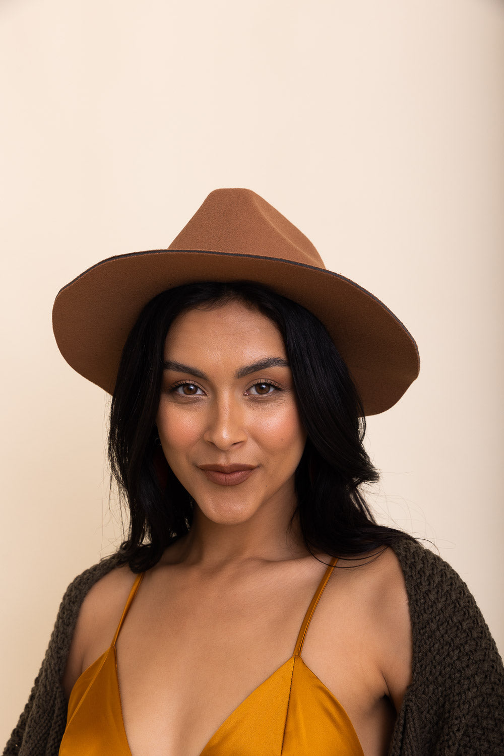Pinched Front Western Style Hat